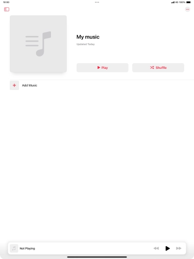 Press Add Music. Press Add Music.