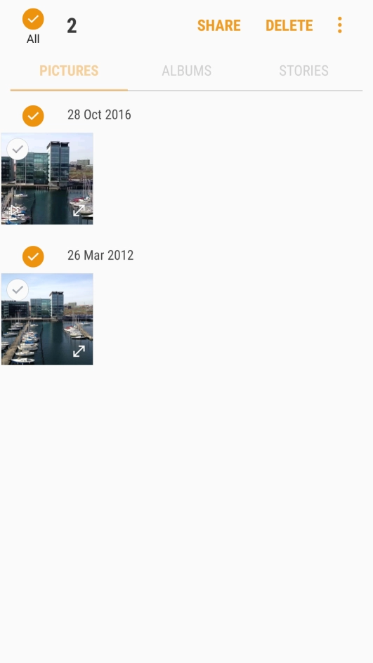 Press SHARE. Press SHARE.