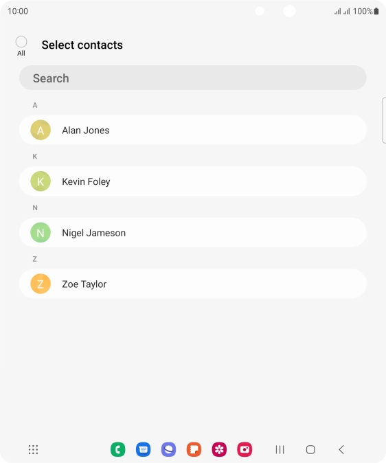 Press the field above Press the field above