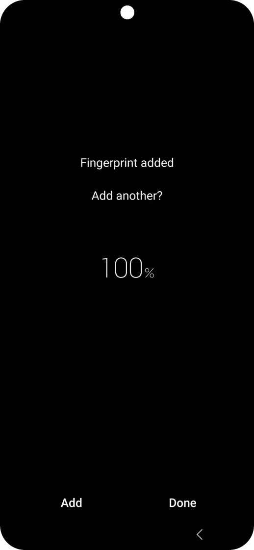 Press Done. Press Done.