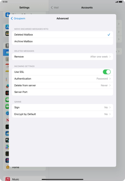 Press the indicator next to Press the indicator next to