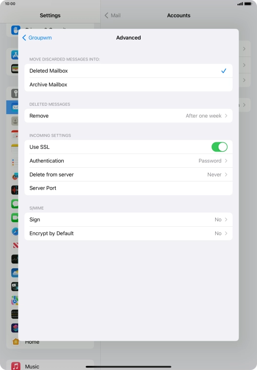 Press the indicator next to Press the indicator next to