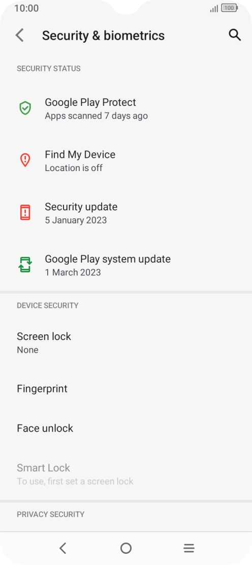 Press the Home key to return to the home screen. Press the Home key to return to the home screen.