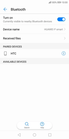 Press the Home key to return to the home screen. Press the Home key to return to the home screen.