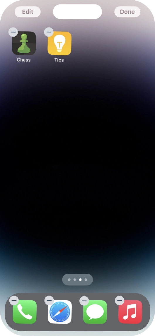 Press Done. Press Done.