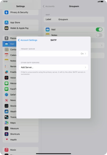 Press the field below Press the field below