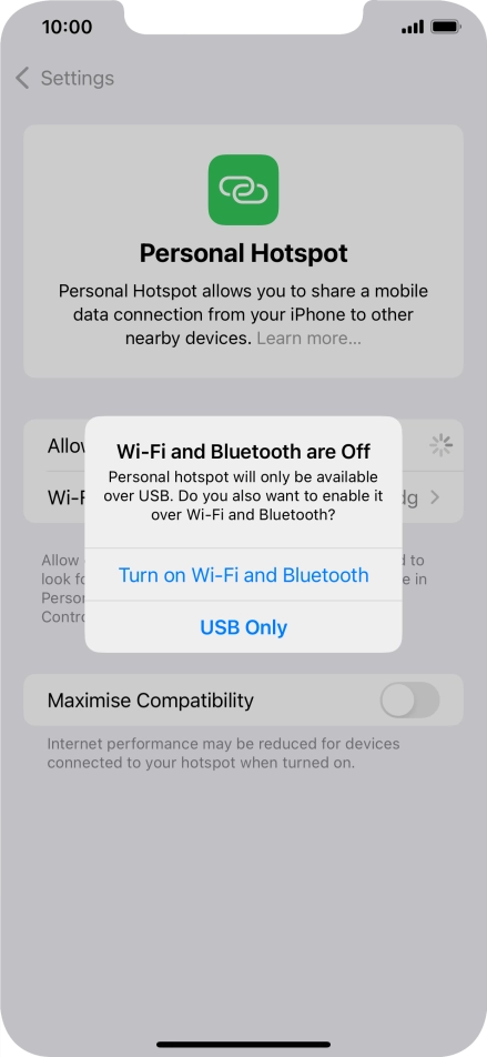 If Wi-Fi is turned off, press Turn on Wi-Fi and Bluetooth. If Wi-Fi is turned off, press Turn on Wi-Fi and Bluetooth.