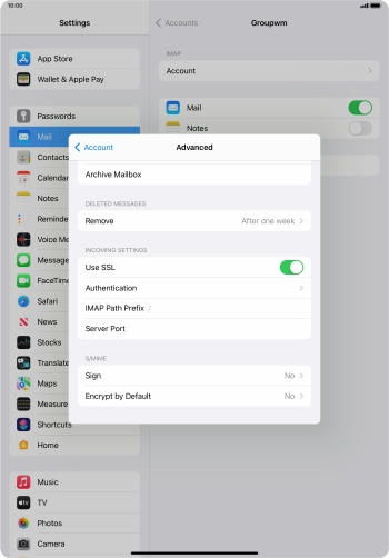 Press the indicator next to Press the indicator next to