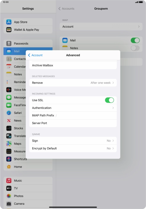 Press the indicator next to Press the indicator next to