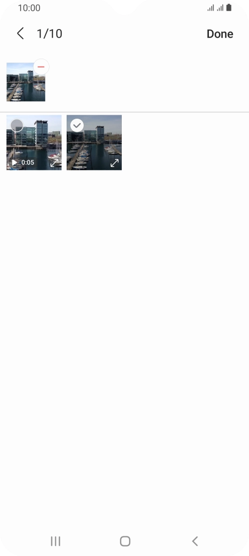 Press Done. Press Done.