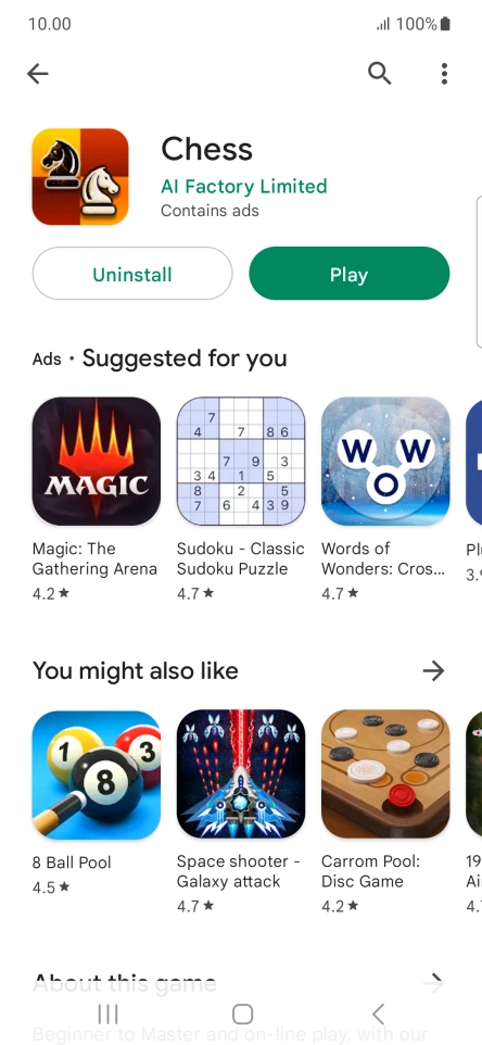 Press the Home key to return to the home screen. Press the Home key to return to the home screen.