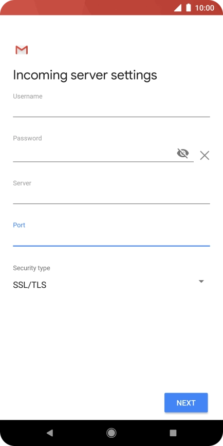 Press the drop down list below Press the drop down list below