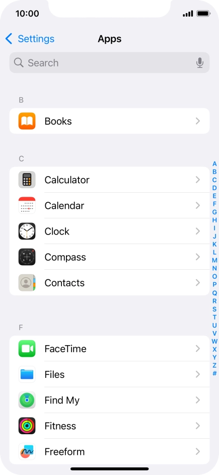 Press FaceTime. Press FaceTime.