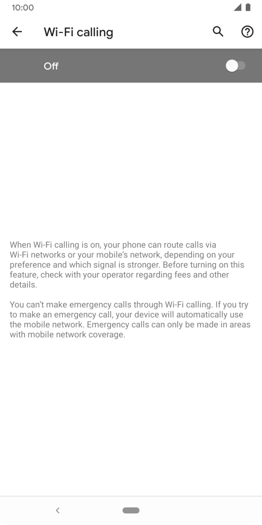 Press the indicator to turn the function on or off. Press the indicator to turn the function on or off.