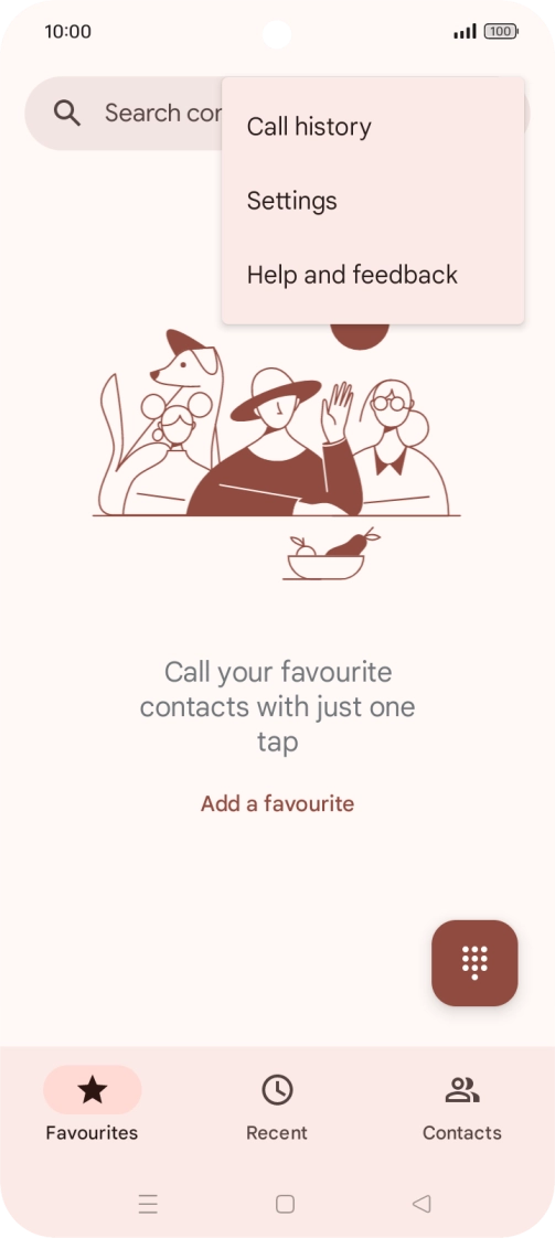 Press Settings. Press Settings.