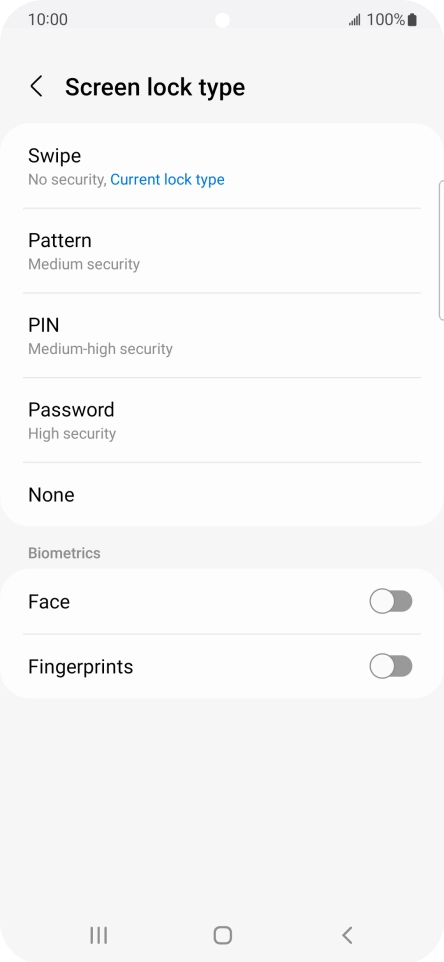 Press Fingerprints. Press Fingerprints.