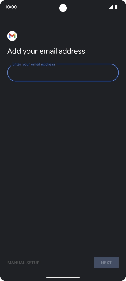 Press the field below Press the field below