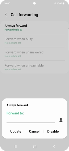 Press Disable. Press Disable.