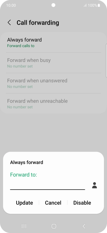 Press Disable. Press Disable.