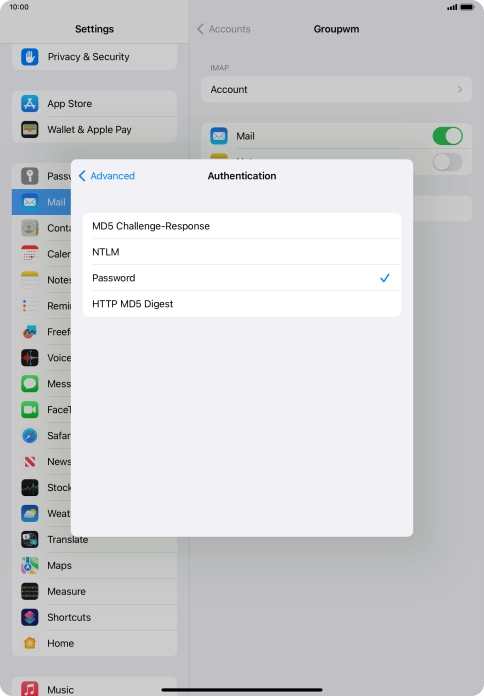 Press Password. Press Password.