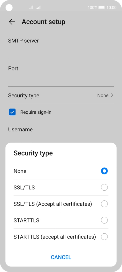 Press None. Press None.