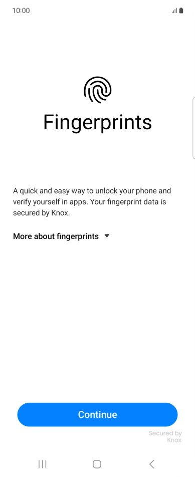 Press Continue. Press Continue.