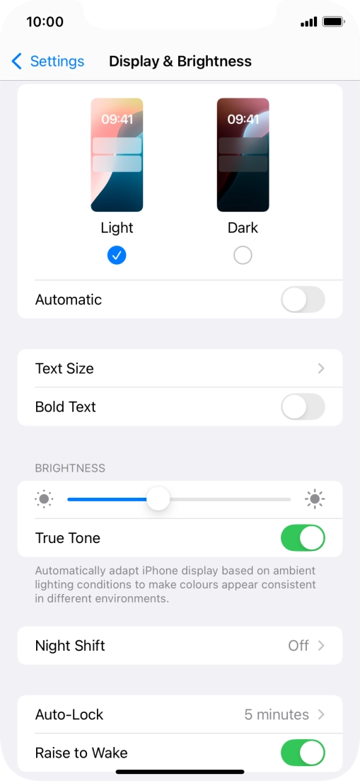 Press Dark. Press Dark.