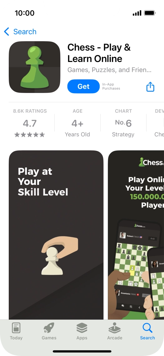 Press Get and follow the instructions on the screen to install the app. Press Get and follow the instructions on the screen to install the app.