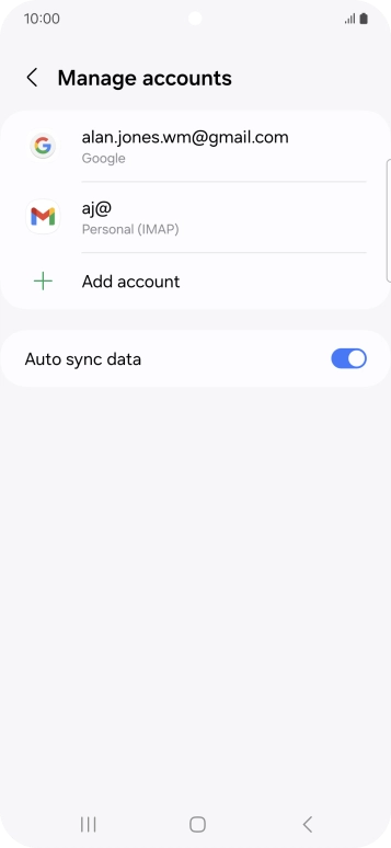 Press the Home key to return to the home screen. Press the Home key to return to the home screen.