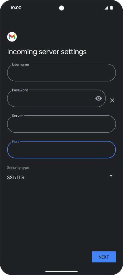 Press NEXT. Press NEXT.
