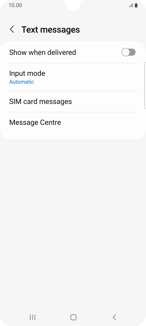 Press Message Centre. Press Message Centre.