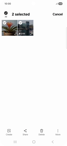 Press Share. Press Share.