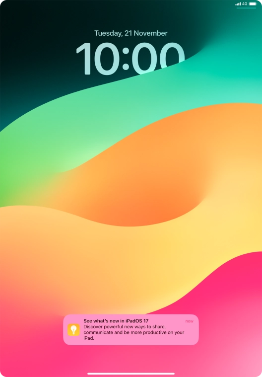 Press the required notification and follow the instructions on the screen to use the selected function. Press the required notification and follow the instructions on the screen to use the selected function.