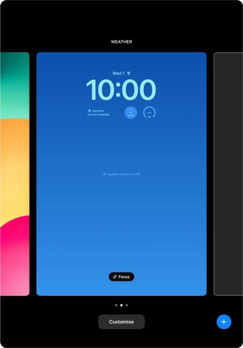 Press Focus. Press Focus.