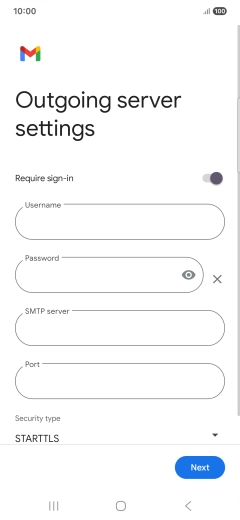 Press the indicator next to Press the indicator next to