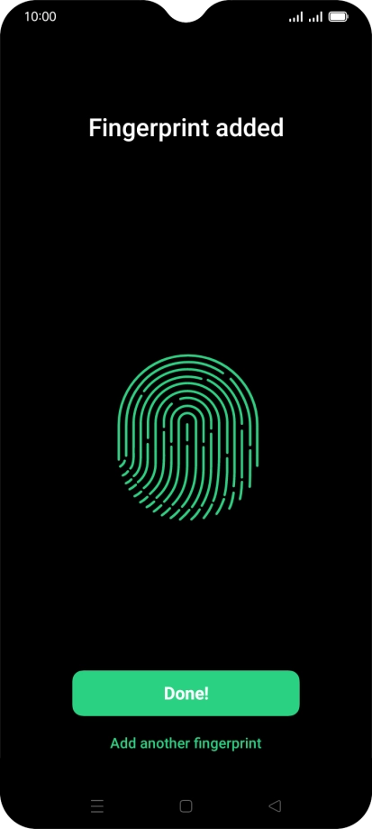 Press Done!. Press Done!.