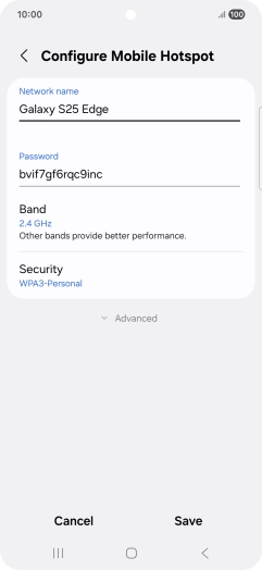 Press the field below Press the field below
