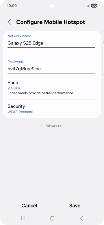 Press the field below Press the field below