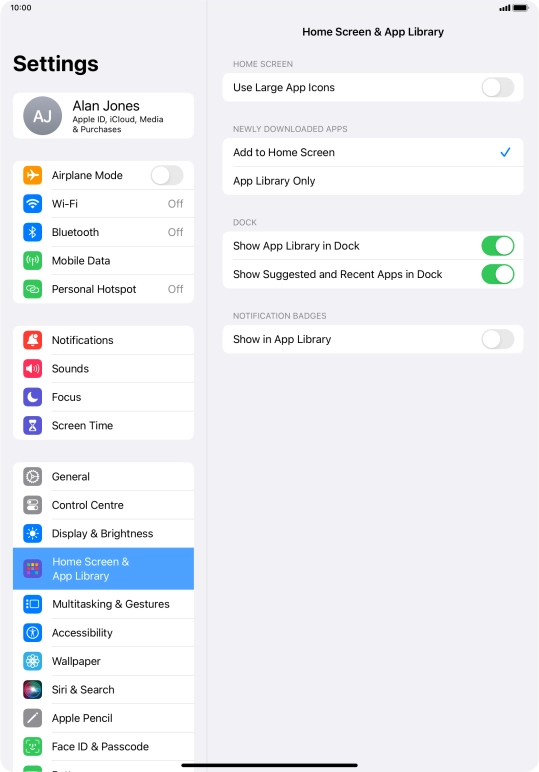 To add new downloaded apps to both the home screen and App Library, press Add to Home Screen. To add new downloaded apps to both the home screen and App Library, press Add to Home Screen.