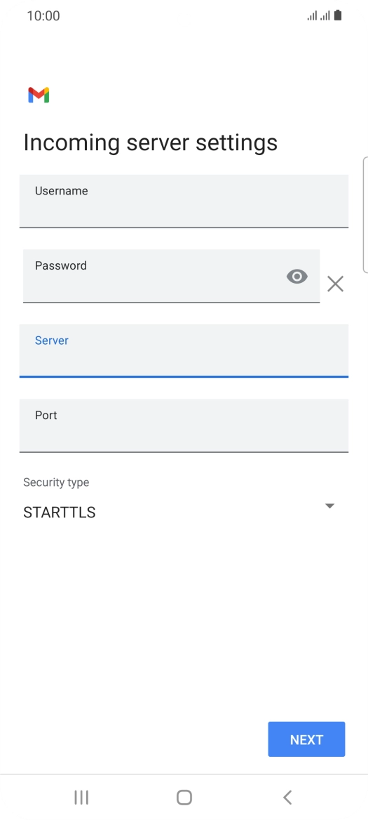 Press the field below Press the field below