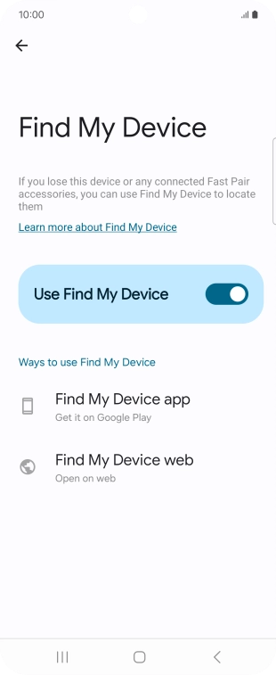 Press the Home key to return to the home screen. Press the Home key to return to the home screen.