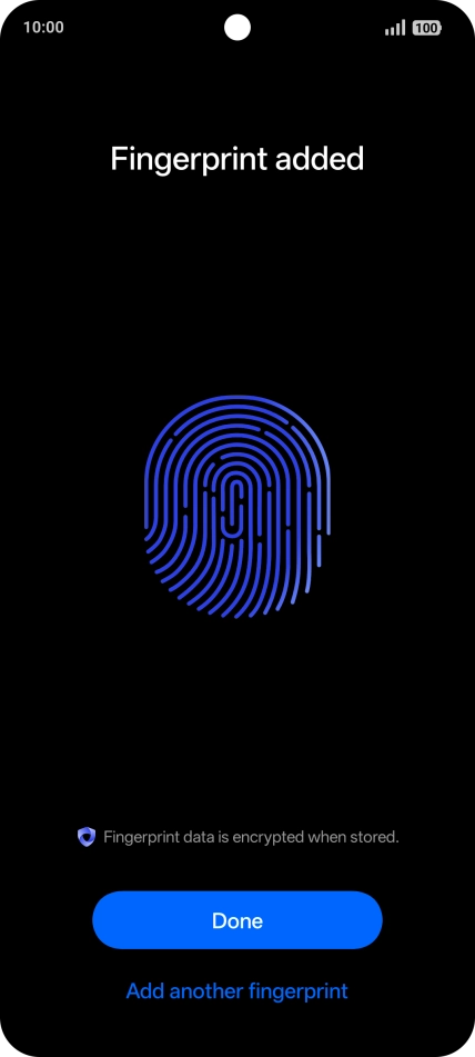 Press Done. Press Done.