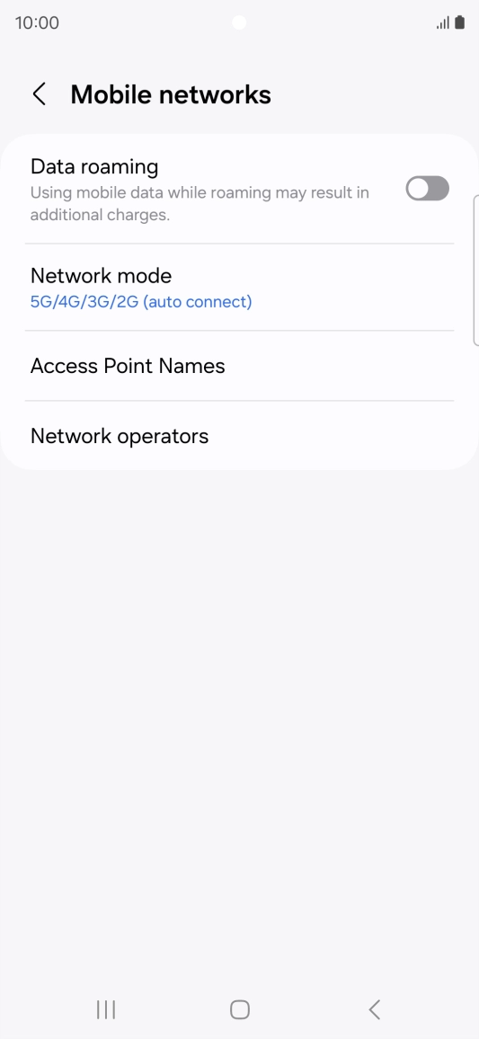 Press the indicator next to Press the indicator next to
