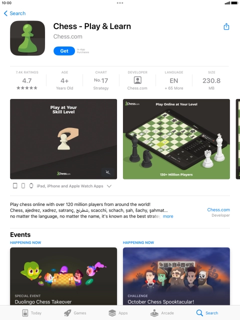 Press Get and follow the instructions on the screen to install the app. Press Get and follow the instructions on the screen to install the app.
