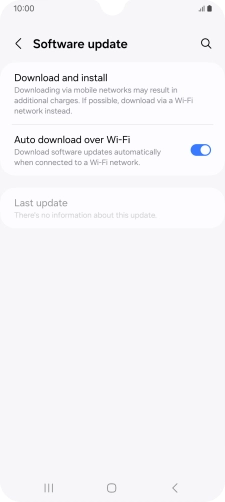 Press Download and install. If a new software version is available, it's displayed. Follow the instructions on the screen to update the phone software. Press Download and install. If a new software version is available, it's displayed. Follow the instructions on the screen to update the phone software.