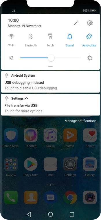 Press Touch for more options. Press Touch for more options.