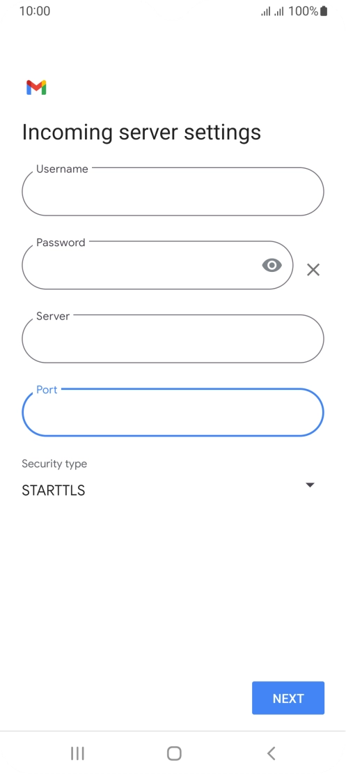 Press the drop down list below Press the drop down list below