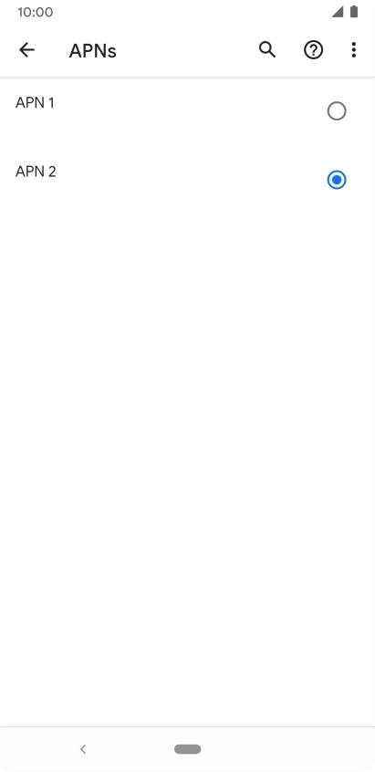 Press the Home key to return to the home screen. Press the Home key to return to the home screen.