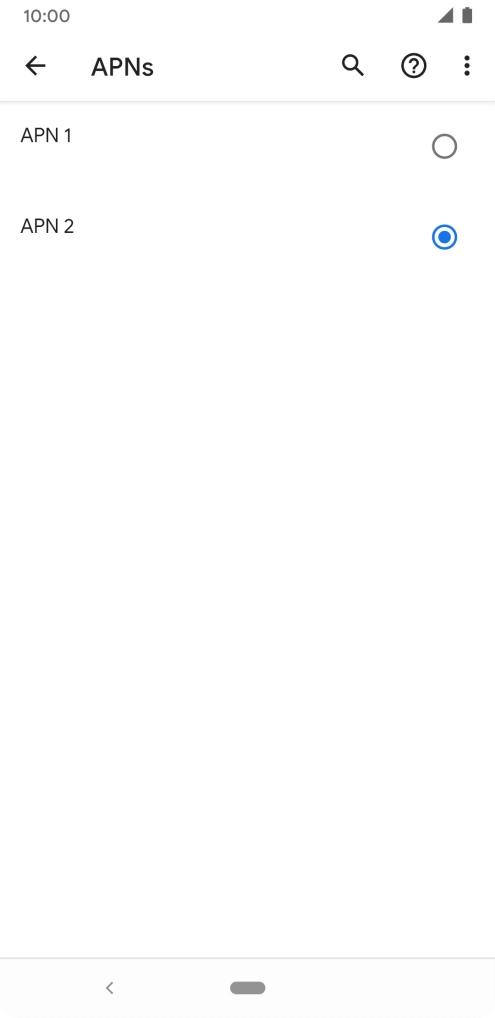 Press the Home key to return to the home screen. Press the Home key to return to the home screen.