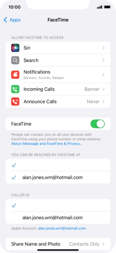 Press the indicator next to Press the indicator next to